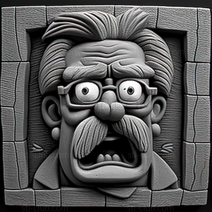 3D model Matt Groening (STL)